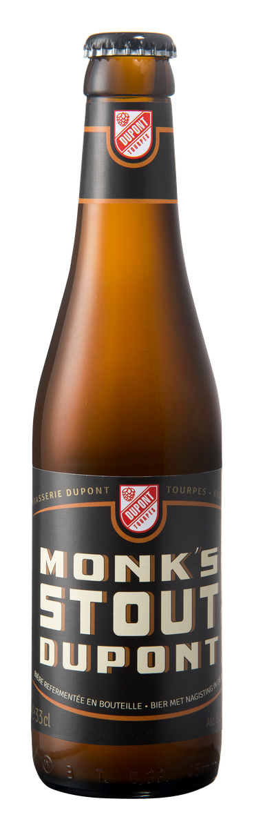 5410702001314 Monk's Stout Dupont 33cl - Packshot officiel bouteille haute définition Brasserie Dupont